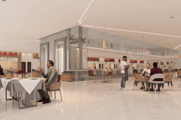 food court